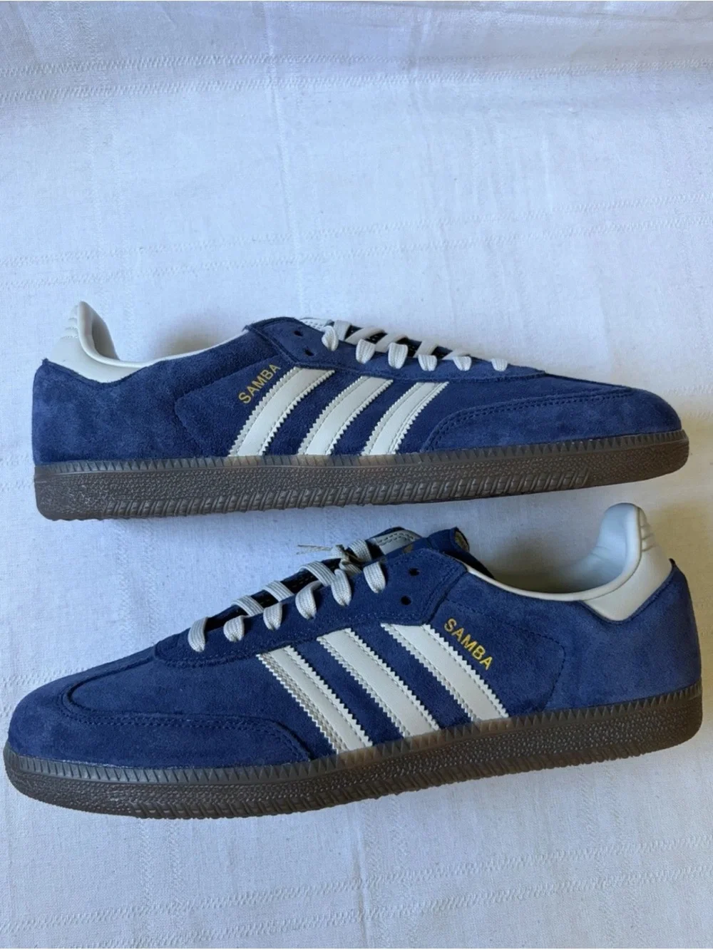 ADIDAS SAMBA ADV SKATE JP8523 BLUE / GUM SNEAKERS SHOES MENS SIZE 11.5 BRAND NEW - Picture 6 of 8